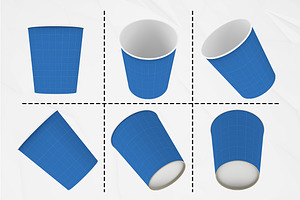 Small Paper Cup Kit Mockup