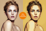 Vector Art Sketch Photoshop Action preview 3