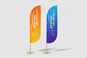 Feather Flag Mockup, an Advertising Mockup by zpackcreative (Thumbnail 5 of 5)