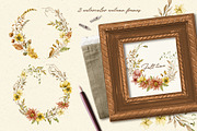 Fall time - watercolor collection, a Decorative Illustration by long summer (Thumbnail 3 of 11)