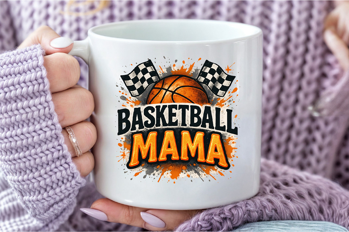 Basketball Png Basketball Mama Png, an Illustration by DreamCafeArt (Photo 5 of 6)