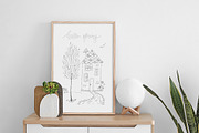 Hello Spring Ink Sketch Illustration, an Illustration by Chloe's Illustrations (Thumbnail 2 of 7)