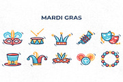 120 Holiday Icons, an Emoji Icon by Creative Perspective (Thumbnail 1 of 9)