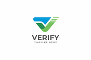 Verify Letter V Checkmark Logo, a Branding & Logo Template by yopie (Thumbnail 1 of 3)
