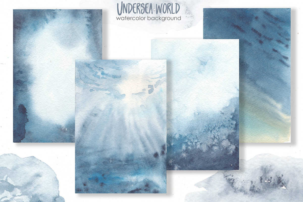 Undersea world Watercolor Part II, an Animal Illustration by Marina Ermakova (Photo 6 of 13)
