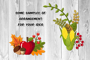 Fall & Autumn Elements Layer SVG