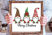 Merry Christmas Clipart Sublimation, an Illustration by SinaCreation (Thumbnail 3 of 5)