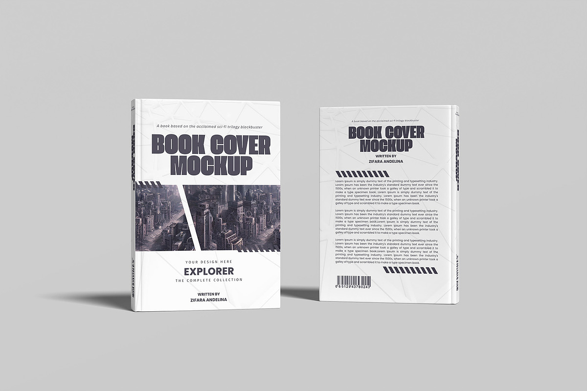 Proffesional Hardcover Book Mockup, a Books & Magazine Mockup by graphicsecond (Photo 3 of 6)