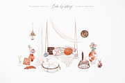 Boho Wedding Illustrations, an Illustration by Aquarellina (Thumbnail 9 of 28)