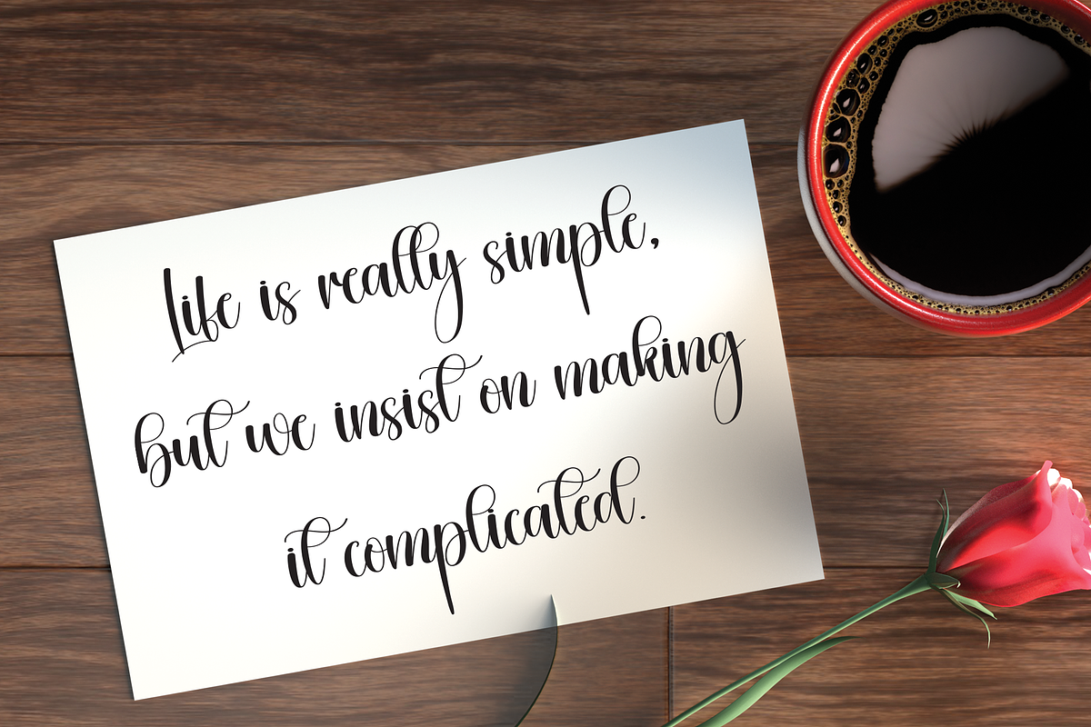 Baby Beauty | Script Font, a Handwritten Font by Scratchones (Photo 3 of 9)