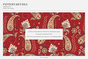 TAZLEEN Hand Drawn Paisley Prints, a Pattern Graphic by LEAFure (Thumbnail 3 of 11)