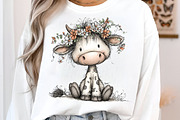 Whimsical spring farm animals clipar, an Illustration by SinaCreation (Thumbnail 9 of 11)