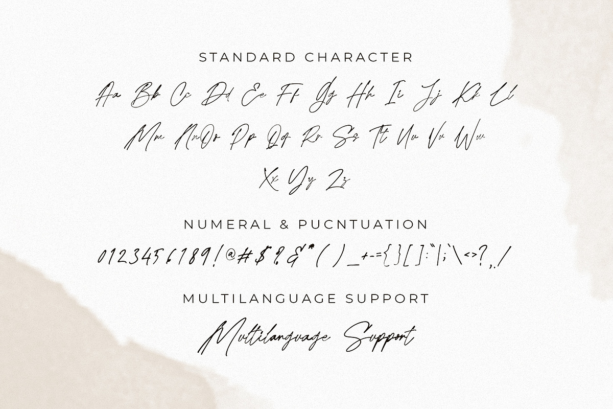 Belandia Signature, a Script Font by MJB Letters (Photo 10 of 11)