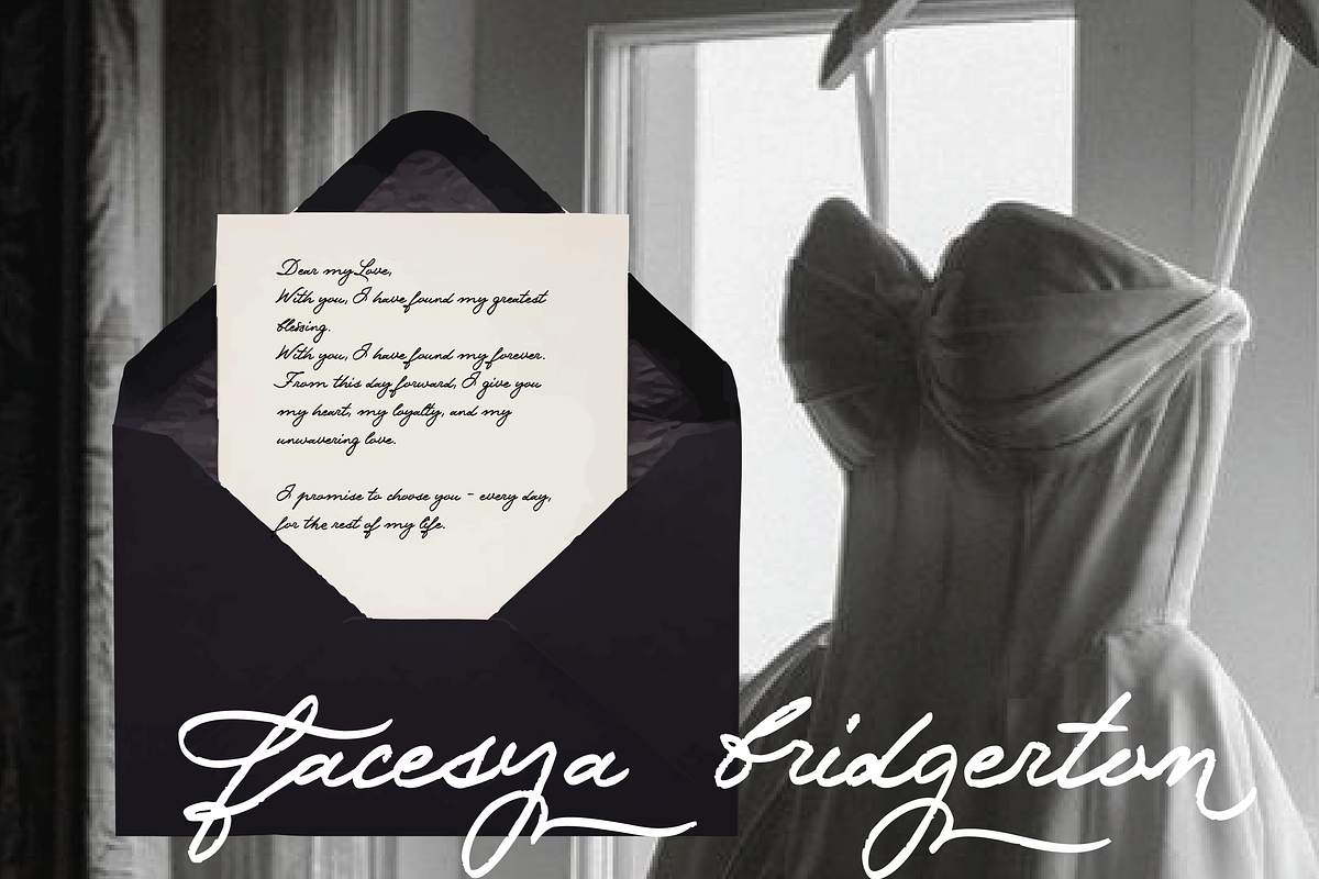 Cherie Rossé Handwritten Font, a Handwritten Font by Pinakiaa Studios (Photo 4 of 14)