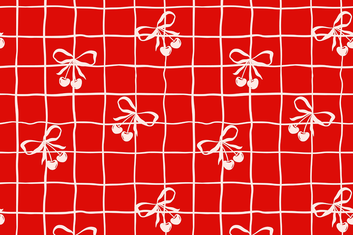 Red Hearts Valentines Day Papers, a Pattern Graphic by ilonitta (Photo 8 of 10)