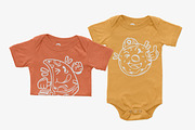 Bella Canvas 100B OnePiece Mockups, a Shirt Mockup by GraphicHero (Thumbnail 7 of 9)
