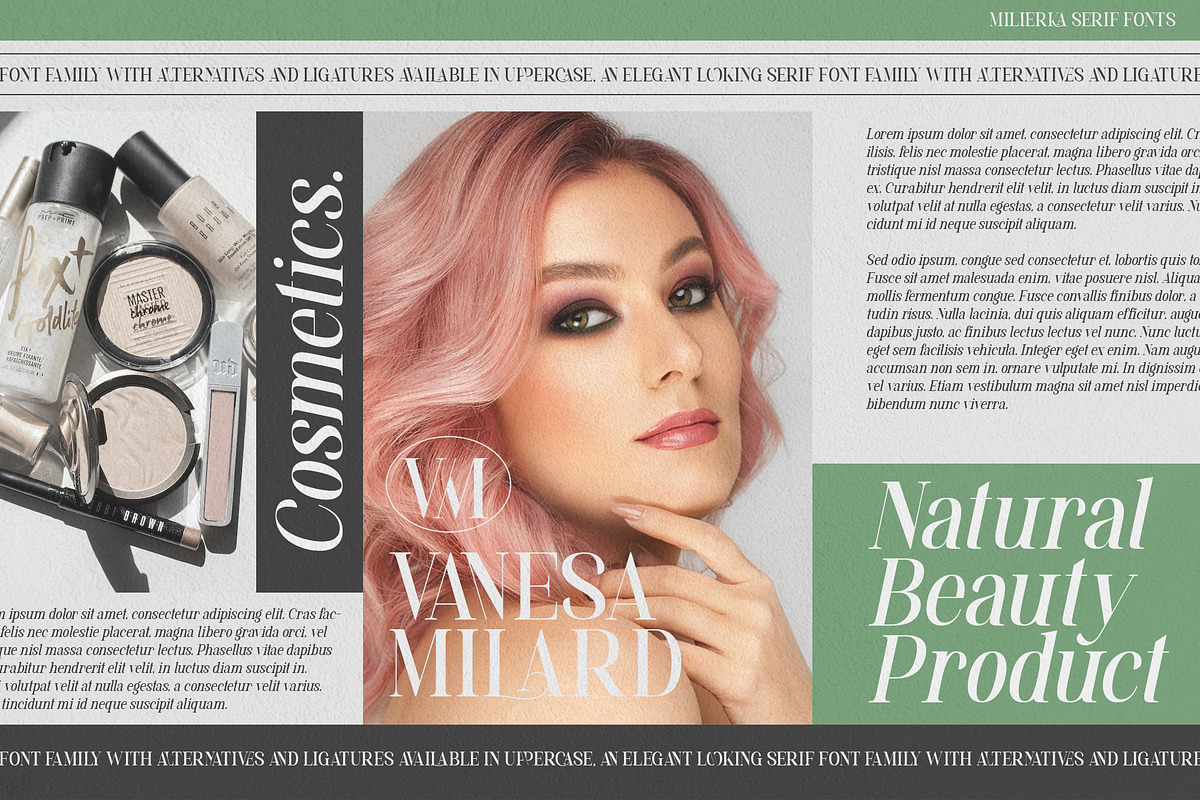 Mylierka - Serif Font (11 Fonts), a Serif Font by Maculinc Type (Photo 6 of 15)