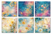 Aurelian Watercolor Dandelions, a Texture Illustration by Dream Creation (Thumbnail 4 of 5)
