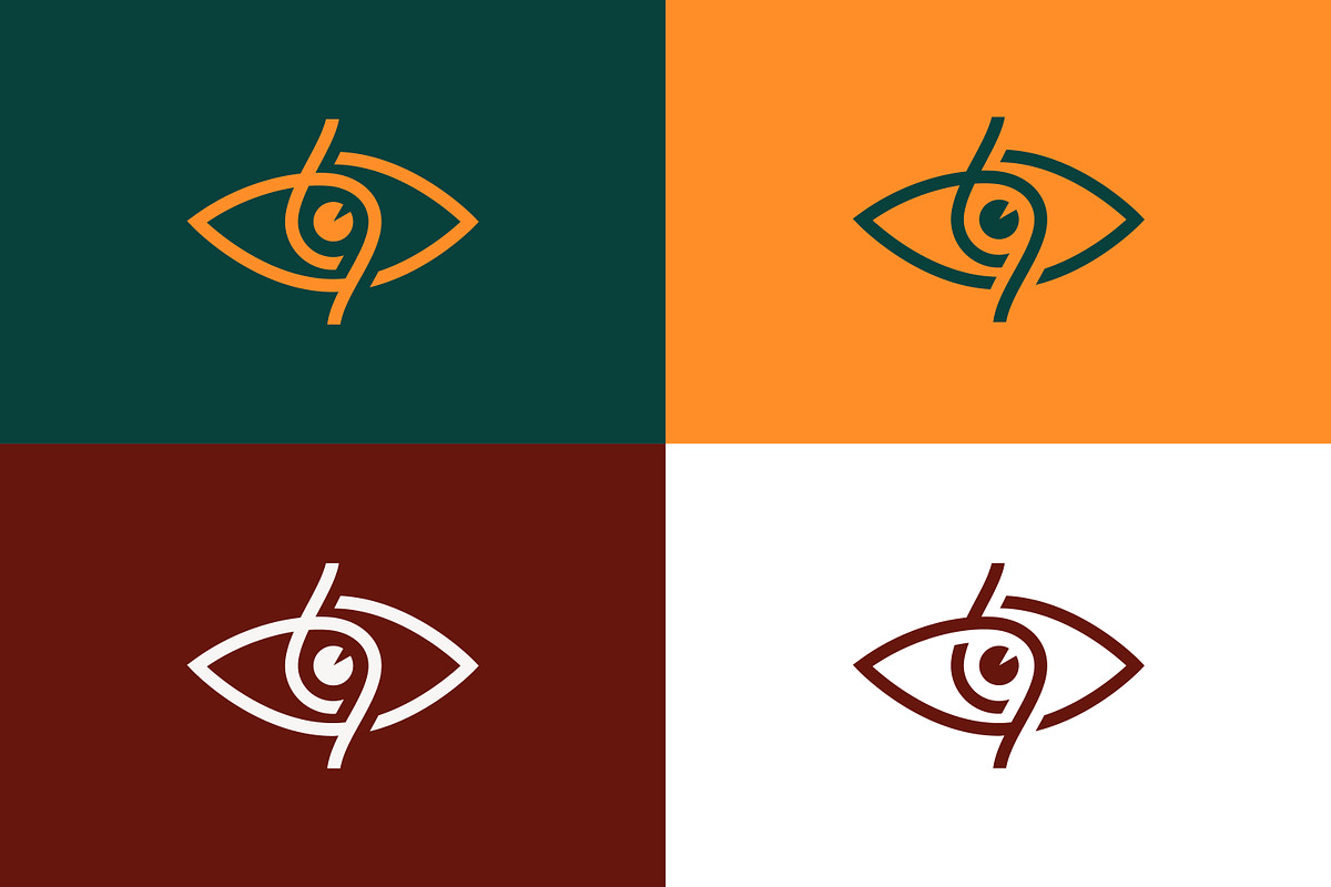 Abstract Eye or Vision 69 Logo, a Branding & Logo Template by Signatoro (Photo 3 of 3)