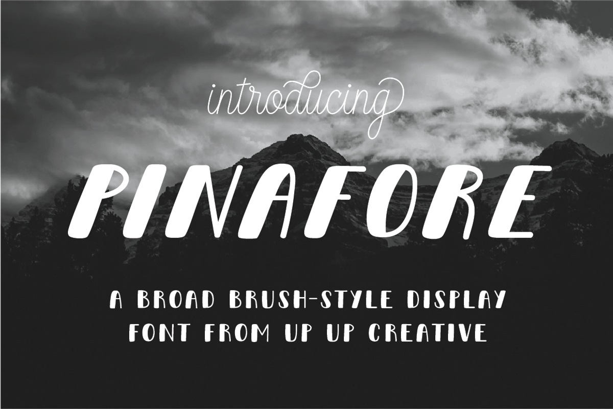 Pinafore Display Font Family