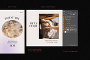 Instagram Posts & Stories CANVA & PS, a Social Media Template by Signture Muse Design (Thumbnail 5 of 10)