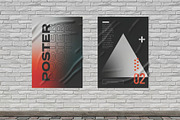 Urban Glued Poster Mockup, an Advertising Mockup by skybluecreative (Thumbnail 2 of 3)