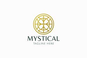 Circle Linear Sacred Geometric Logo, a Branding & Logo Template by Signatoro