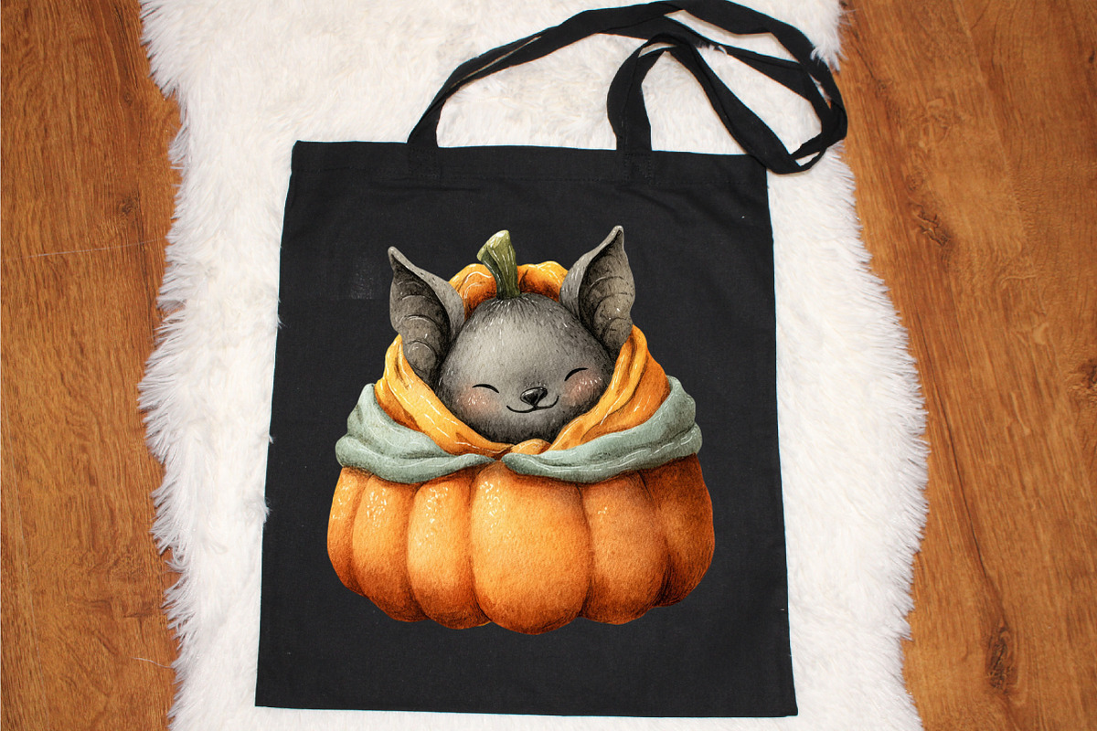 Whimsical Halloween Animal Clipart, a Graphic by designcity5 (Photo 5 of 5)