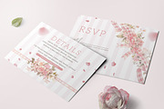 Coquette Wedding Invitation Set, an Invitation Template by Aarley Kaiven (Thumbnail 3 of 3)