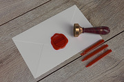 Wax Seal Mock-up, Psd Template, a Product Mockup by graystudio (Thumbnail 3 of 7)