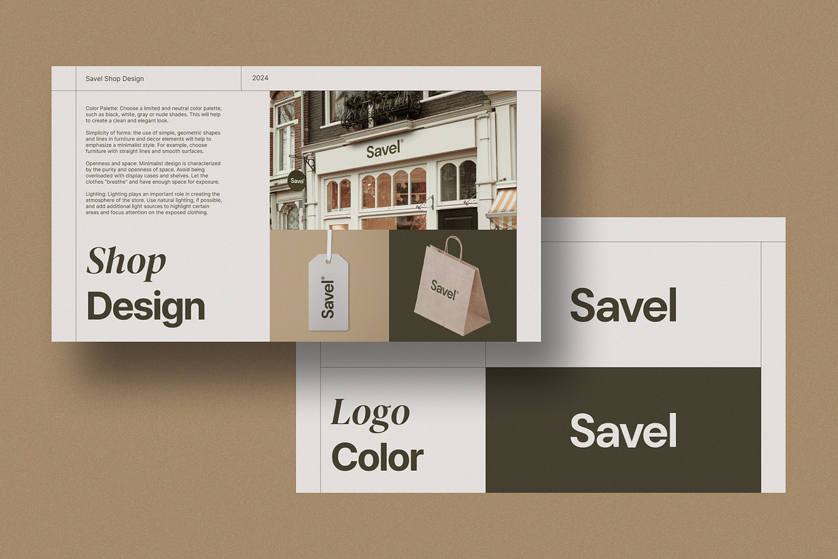 Branding Guidelines Template, a Presentation Template by lekseo studio (Photo 8 of 8)