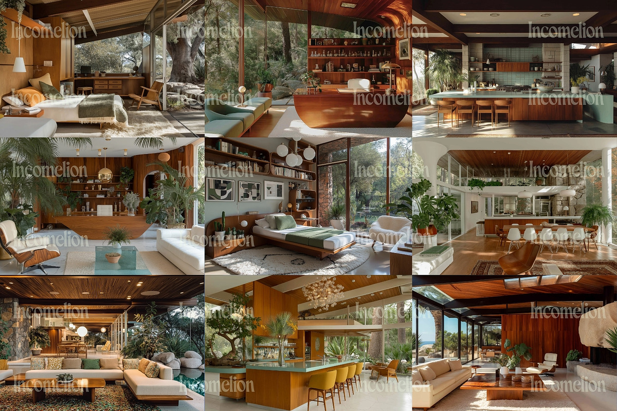 55 Mid Century Modern Home Interiors, an Architecture Photo by Incomelion (Photo 8 of 12)