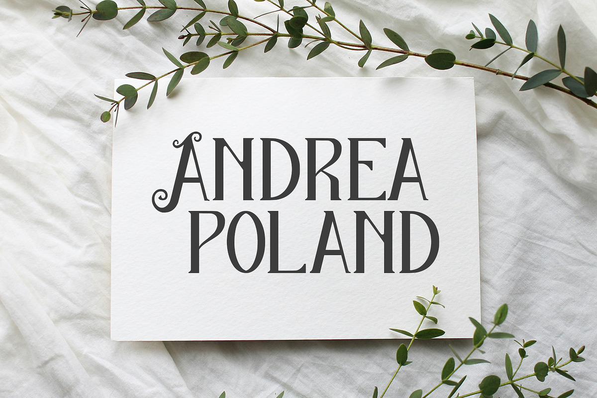 Lactia Serif Display Typeface, a Serif Font by Maulana Creative (Photo 7 of 7)