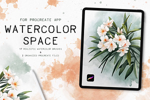 Procreate Watercolor Kit