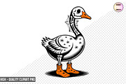 Halloween Goose Skeleton Sublimation, a Graphic by crative8112 (Thumbnail 2 of 10)
