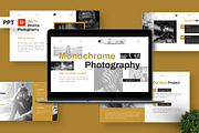 Monochrome Photography - Photo PPT, a Presentation Template by Deepslide Studio (Thumbnail 1 of 6)