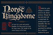 Braewick - Medieval Display Font, a Serif Font by PaperMoon (Thumbnail 7 of 14)