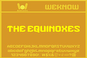Phenomena font, a Font by weknow (Thumbnail 2 of 8)