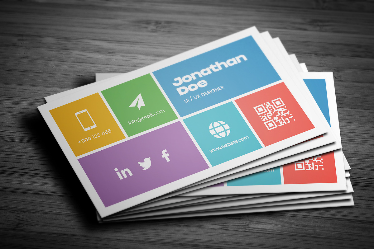 Modern Stylish Business Card, a Business Card Template by Saman Osama (Photo 2 of 4)