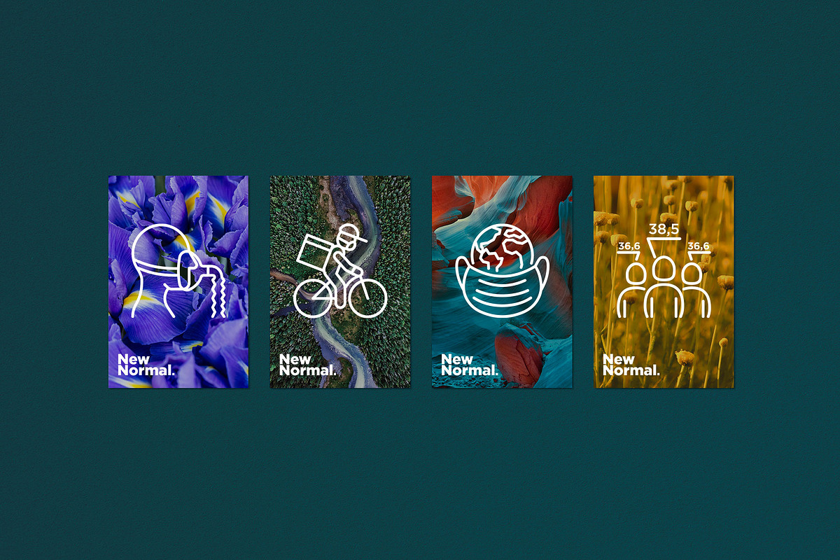 New Normal | 16 Thin Line Icons Set, an Outline Icon by Alex Blogoodf (Photo 12 of 15)