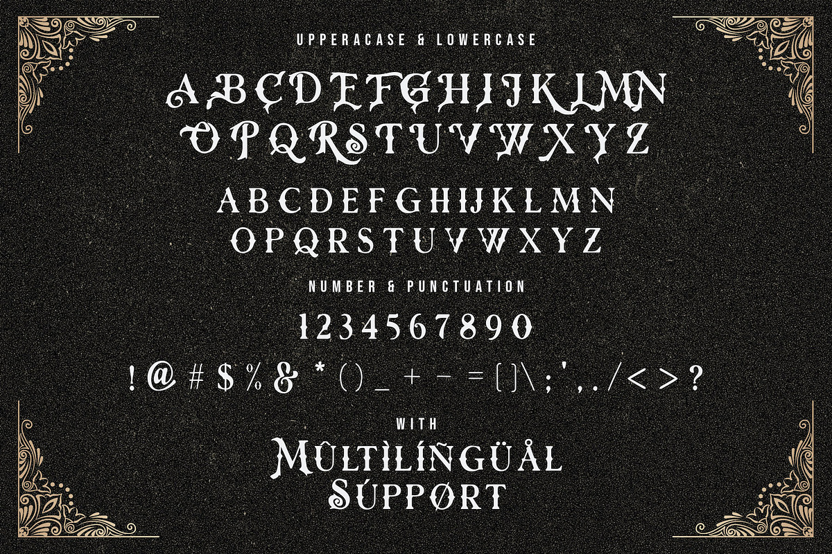 Rose Knight - Victorian Style Font, a Blackletter Font by StringLabs (Photo 12 of 13)