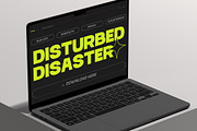 Ghosta Neue, a Sans Serif Font by Black Studio (Thumbnail 14 of 15)
