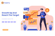 People with Business Growth Arrows, a Templates & Theme by Namanoidstd (Thumbnail 5 of 6)