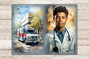 Medical Junk Journal Pages, a Work Illustration by GlamArtZhanna (Thumbnail 5 of 9)