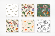 Hand drawn dinosaurs set, an Animal Illustration by handsketched (Thumbnail 7 of 9)