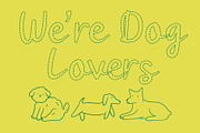 CS Ricotta Dashed, a Script Font by Craft Supply Co. (Thumbnail 4 of 8)