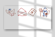 20+ Mail Illustration Set, an Object Illustration by The Journey Atelier (Thumbnail 9 of 9)