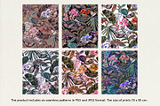 Dreamscape. Tropical patterns, a Pattern Graphic by emeraldthue (Thumbnail 3 of 6)