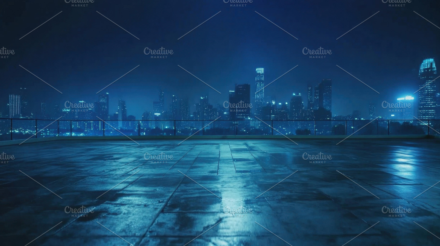 City skyline illuminated at night, a Photo by Beautiful things