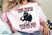 Grumpy Raven PNG, a Seasonal Illustration by Daily.Designs (Thumbnail 3 of 5)